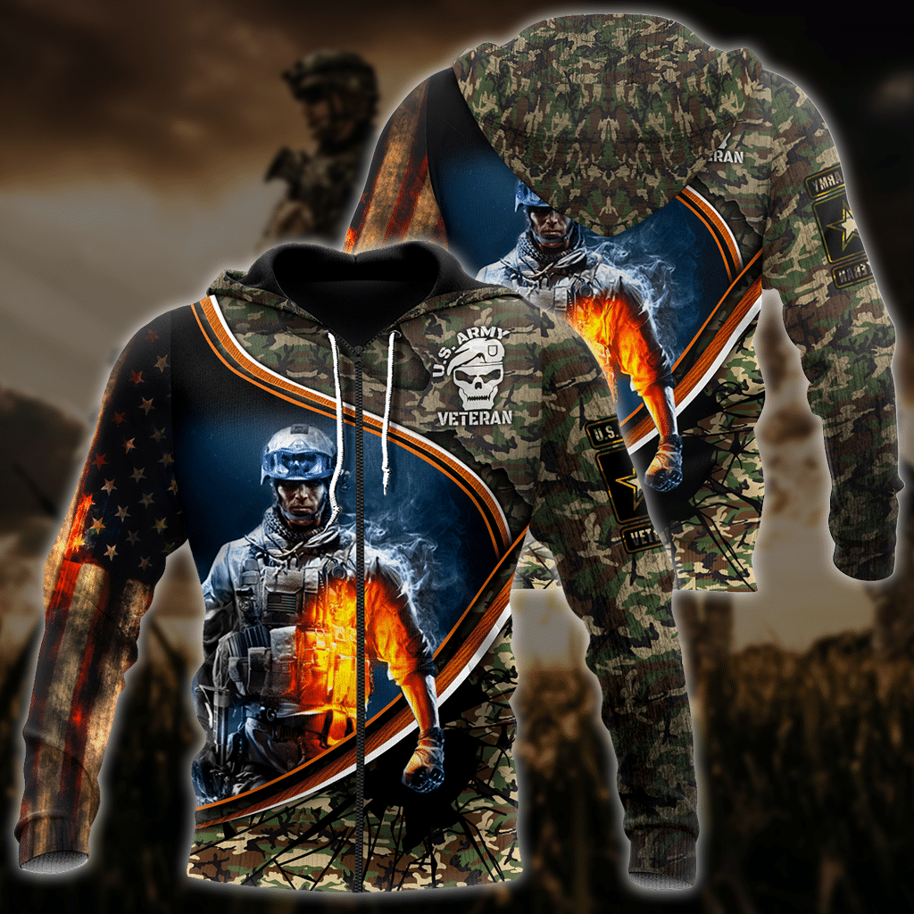 US Veteran 3D All Over Printed Shirt Hoodie MP18082003 - Amaze Style�?�-Apparel