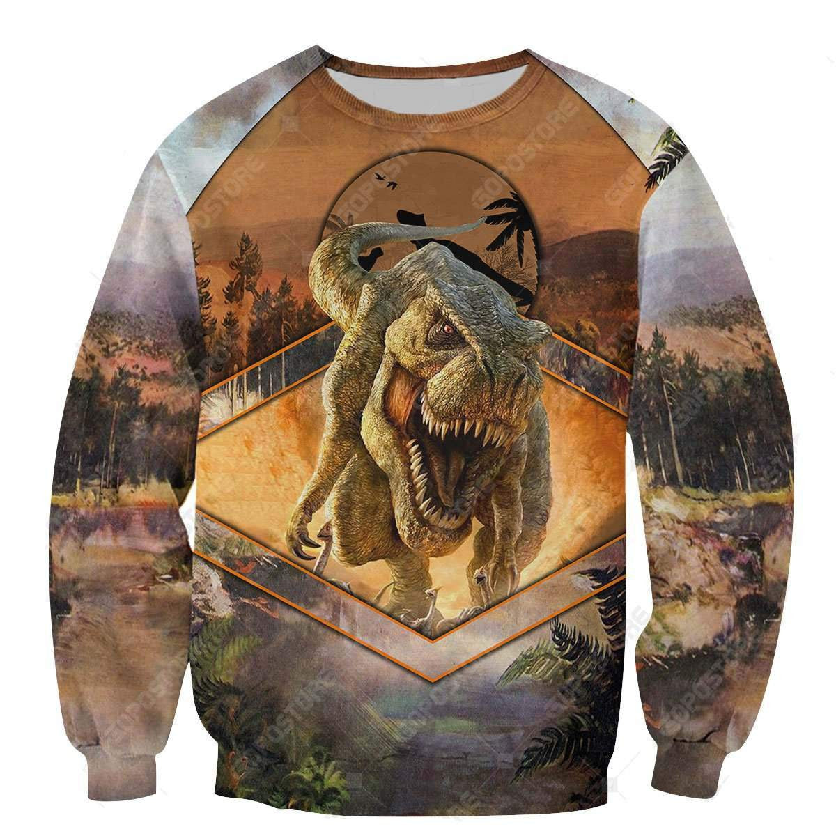 Cool Dinosaurs 3D All Over Printed Hoodie