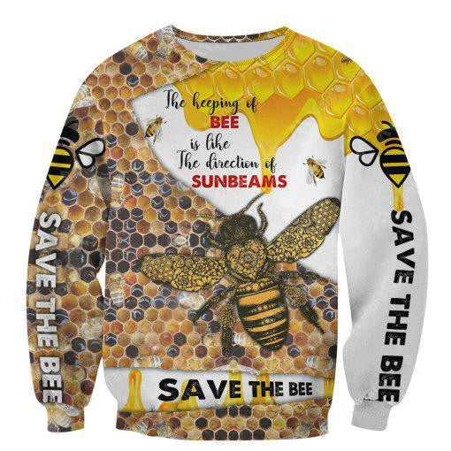 Save The Bee 3D All Over Printed Shirts For Men And Women Hoodie