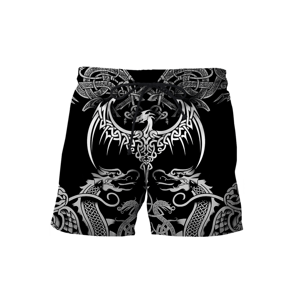 Celtic Dragon Tattoo Art 3D All Over Printed Shirts Hoodie