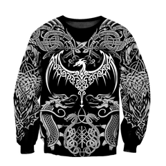 Celtic Dragon Tattoo Art 3D All Over Printed Shirts Hoodie