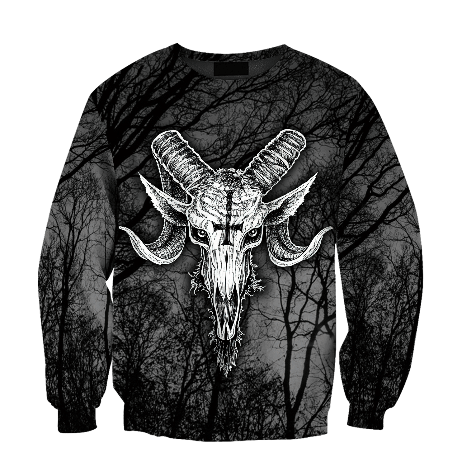 Satanic 3D All Over Printed Hoodie Shirt