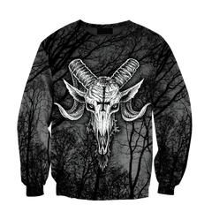 Satanic 3D All Over Printed Hoodie Shirt