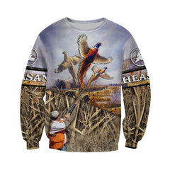 Pheasant Hunting 3D All Over Printed Shirts Hoodie