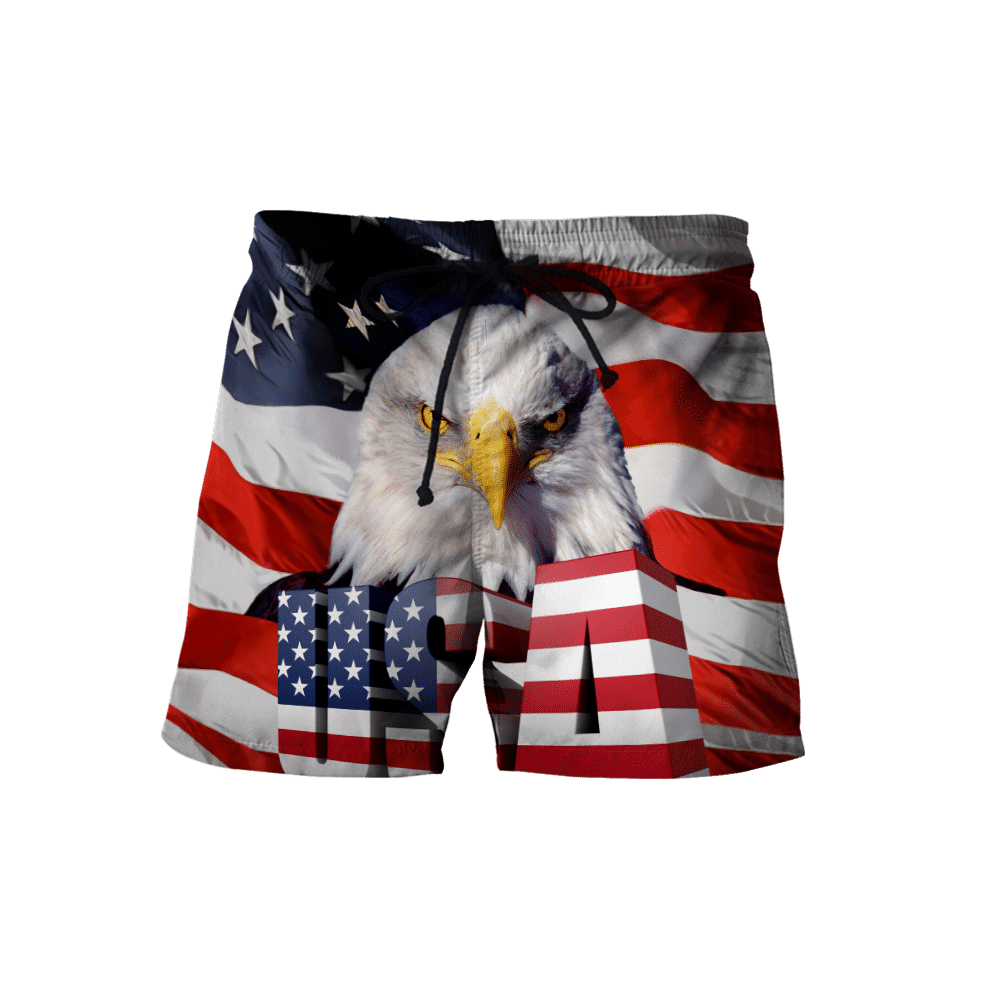 Independence Day American Eagle 3D All Over Printed Shirts Hoodie