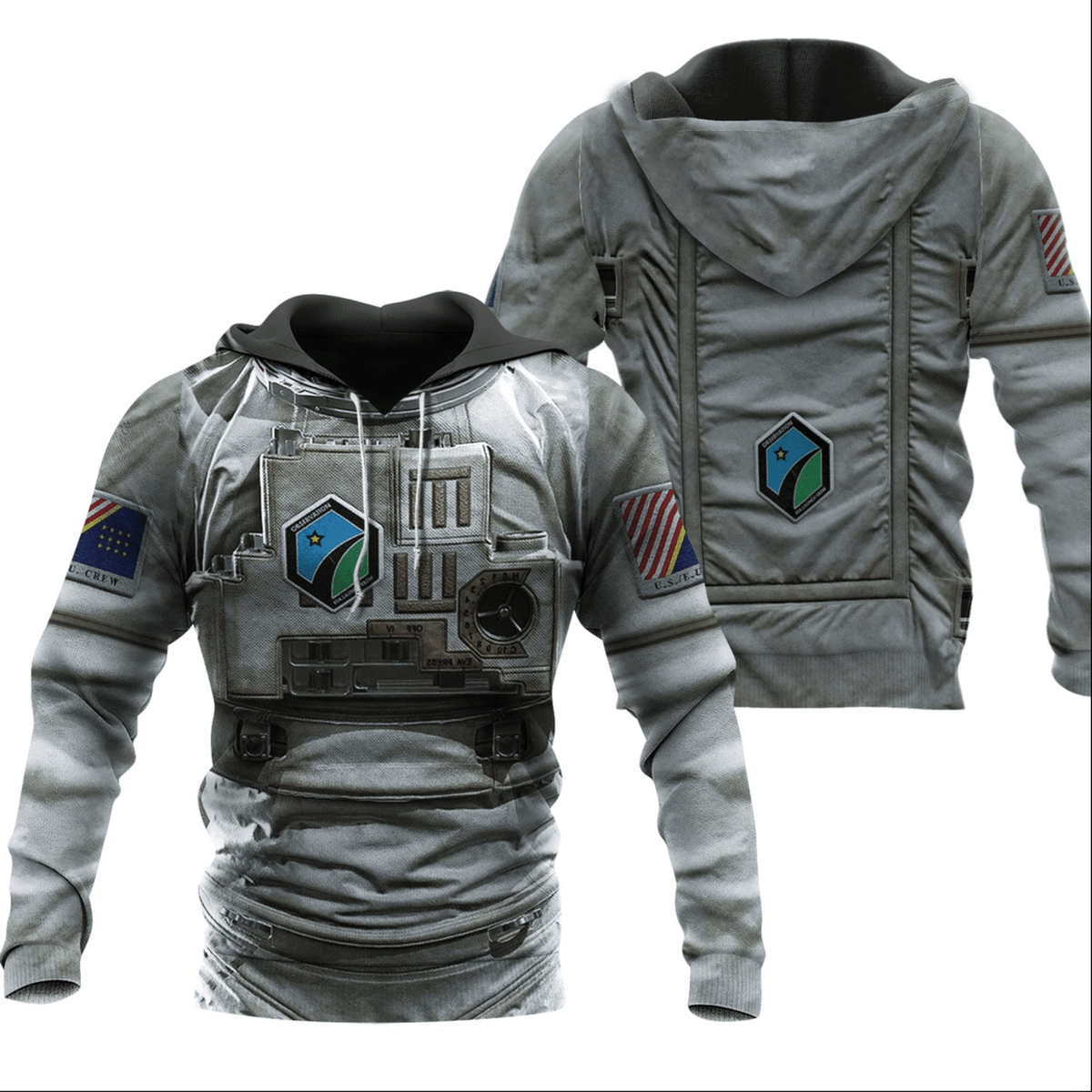 SPACE SUIT 3D ALL OVER PRINTED SHIRTS FOR MEN AND WOMEN MP918 - Amaze Style�?�-Apparel