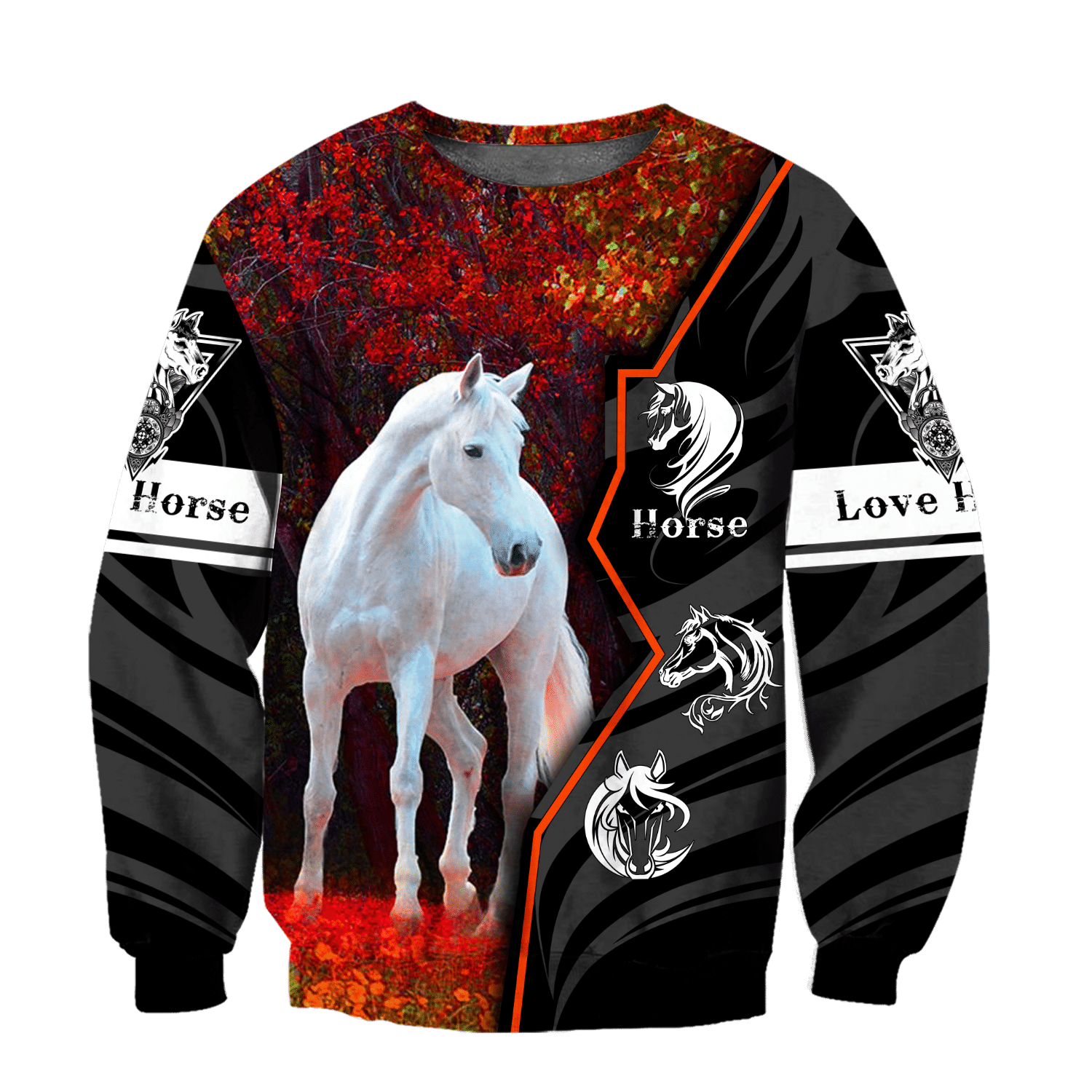 Beautiful Horse 3D All Over Printed Shirt For Men And Women Hoodie