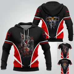 KNIGHTS TEMPLAR 3D ALL OVER SHIRTS FOR MEN AND WOMEN MP936 - Amaze Style�?�-Apparel