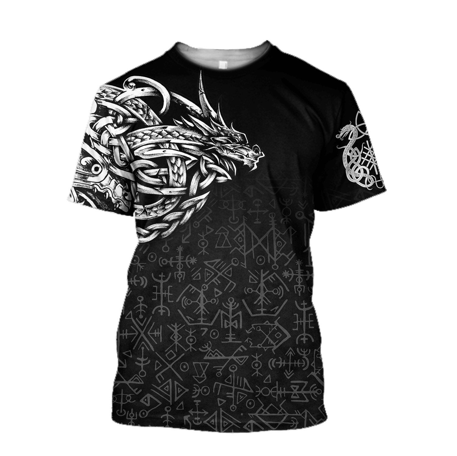 Celtic Dragon Tattoo Art 3D All Over Printed Shirts Hoodie