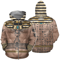 Anubis Tattoo Shirts Hoodie 3D All Over Printed