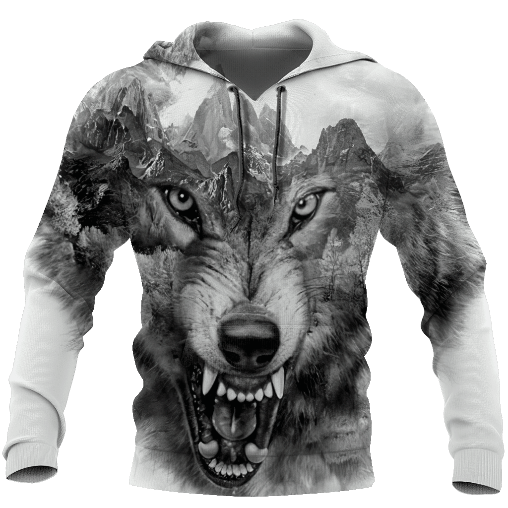 Wolf 3D All Over Printed Shirt Hoodie For Men And Women MP05092004 - Amaze Style�?�-Apparel