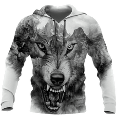 Wolf 3D All Over Printed Shirt Hoodie For Men And Women MP05092004 - Amaze Style�?�-Apparel