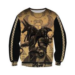 Anubis Ancient Egypt 3D All Over Printed Hoodie