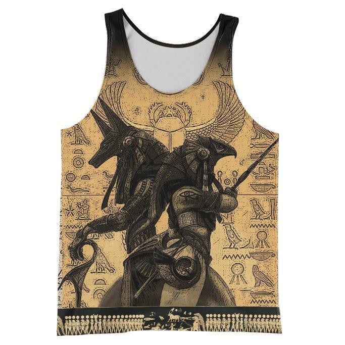 Anubis Ancient Egypt 3D All Over Printed Hoodie