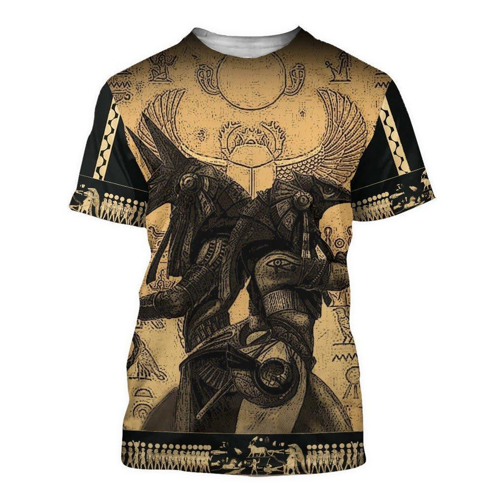 Anubis Ancient Egypt 3D All Over Printed Hoodie