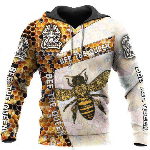 Bee The Queen 3D All Over Printed Shirts For Men And Women MP941 - Amaze Style�?�-Apparel