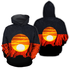 Australia Aborigina Flag 3D All Over Printed Hoodie Shirts MP040401 - Amaze Style�?�-Apparel