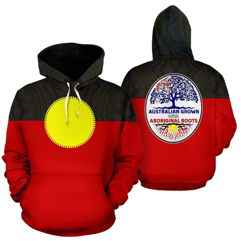 Australia Aboriginal Flag 3D All Over Printed Hoodie Shirts MP628 - Amaze Style�?�-Apparel