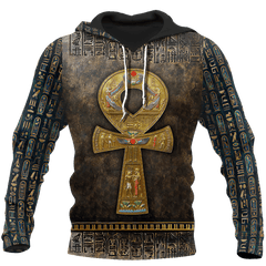 Ancient Egypt Ankh 3D All Over Printed Shirt Hoodie For Men And Women MP1001 - Amaze Style�?�-Apparel