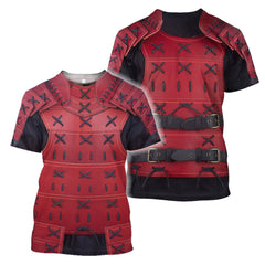 Samurai Armor For Men And Women Hoodie 3D All Over Printed