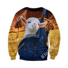 Baby Goat Hoodie T-Shirt Sweatshirt For Men And Women