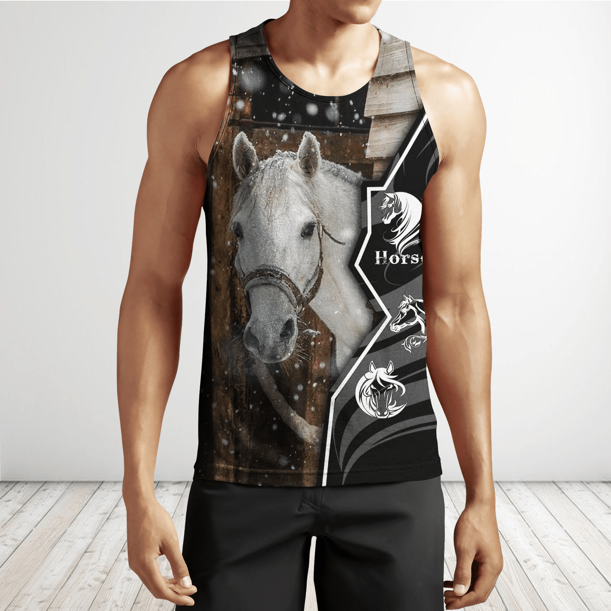 Beautiful Horse 3D All Over Printed Shirt For Men And Women Hoodie