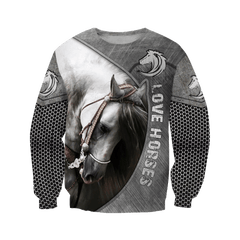 Love Beautiful Horse 3D All Over Printed Shirts Hoodie