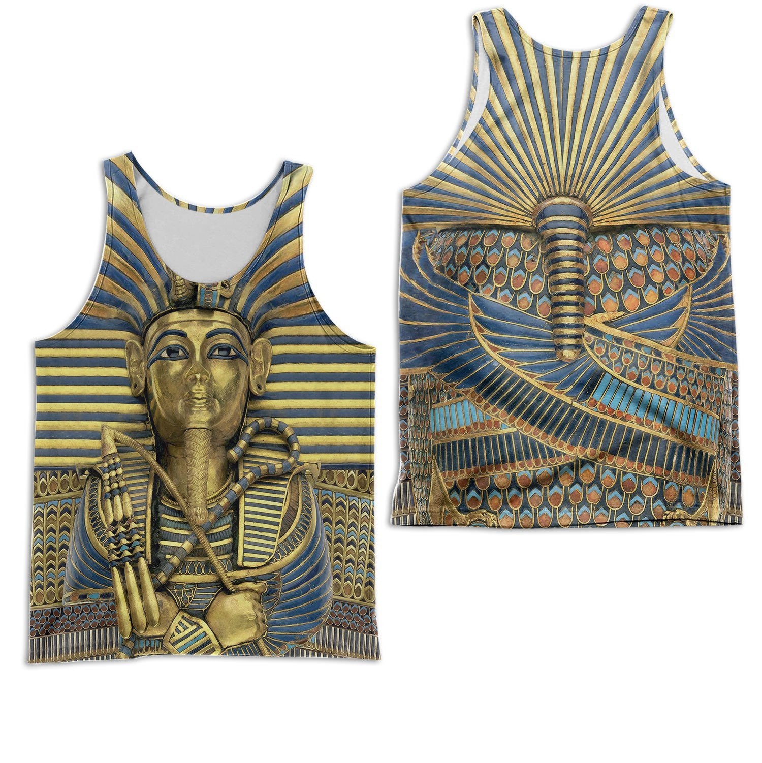 Ancient Egypt Tutankhamun 3D All Over Printed Hoodie For Men And Women