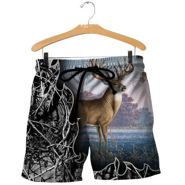 Camo Deer Hunting Hoodie T-Shirt Sweatshirt