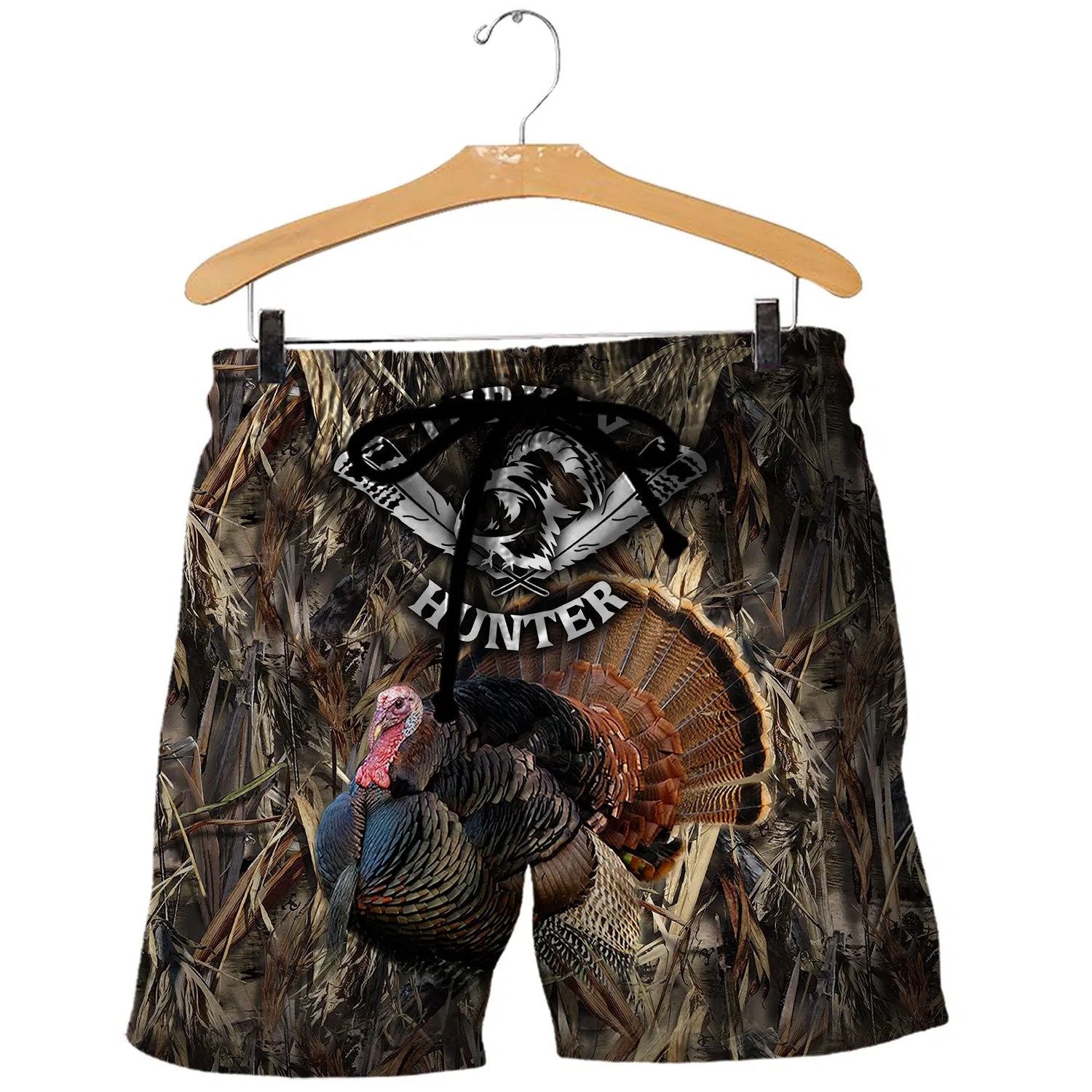 Camo Turkey Hunting Hoodie T-Shirt Sweatshirt For Men And Women