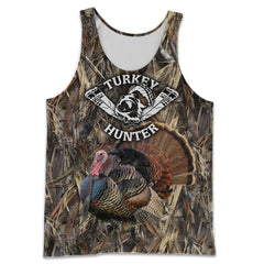 Camo Turkey Hunting Hoodie T-Shirt Sweatshirt For Men And Women