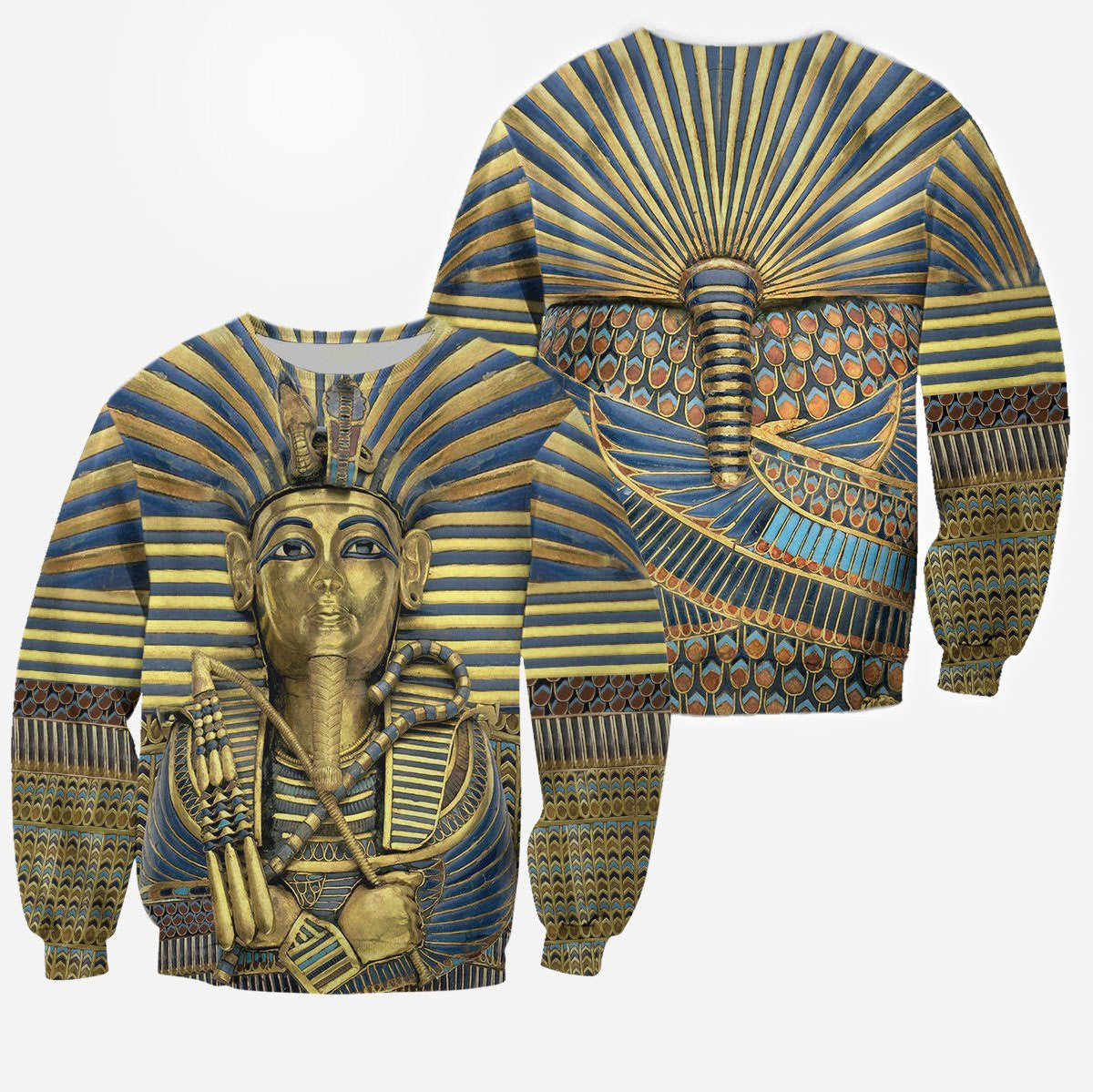 Ancient Egypt Tutankhamun 3D All Over Printed Hoodie For Men And Women