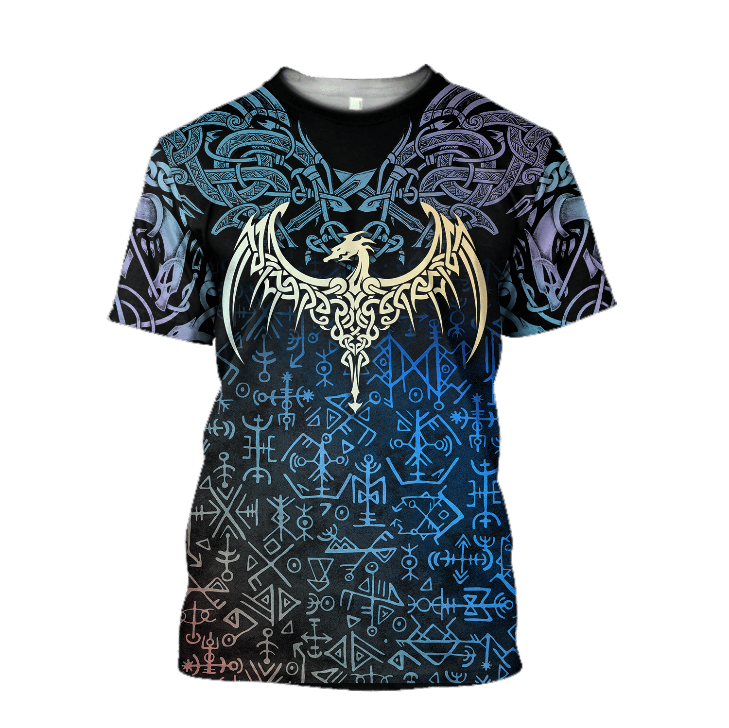 Celtic Dragon Tattoo Art 3D All Over Printed Shirts Hoodie