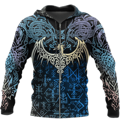 Celtic Dragon Tattoo Art 3D All Over Printed Shirts Hoodie