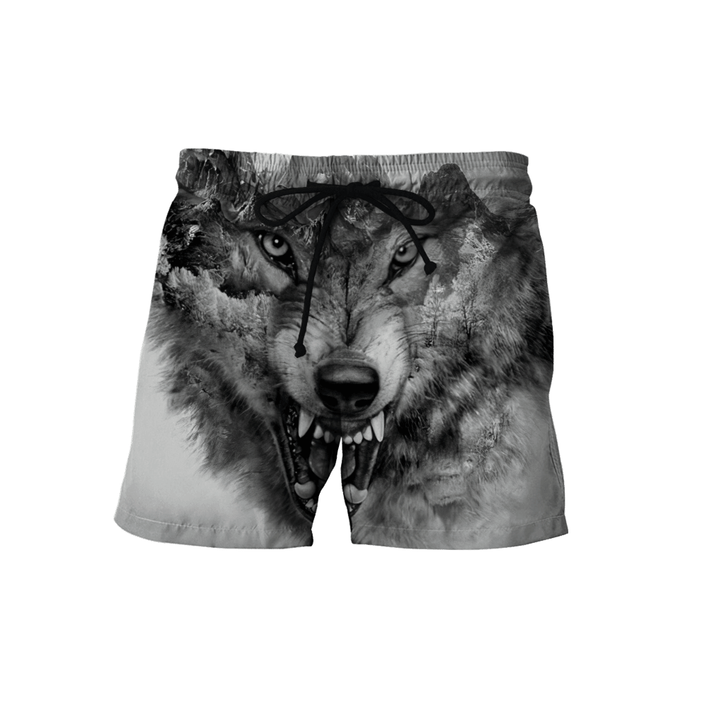 Wolf 3D All Over Printed Shirt Hoodie For Men And Women