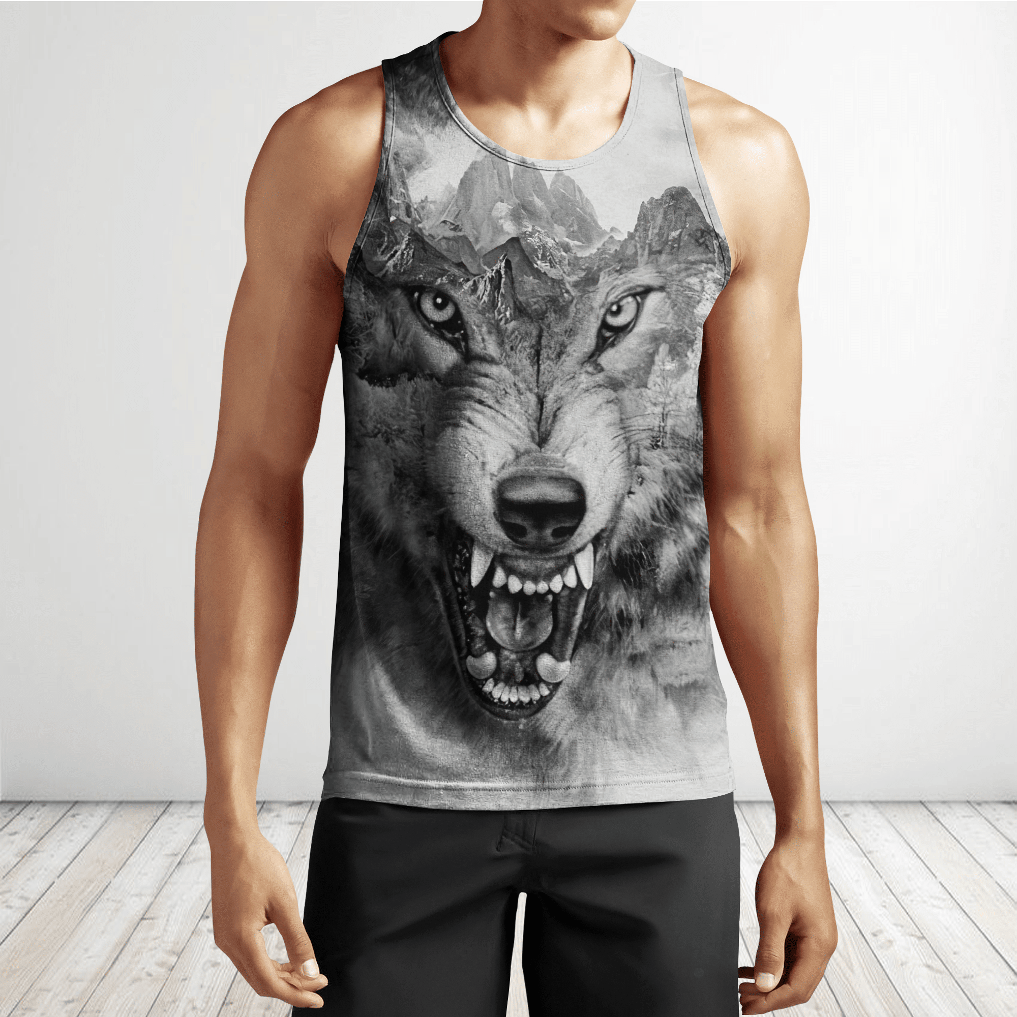 Wolf 3D All Over Printed Shirt Hoodie For Men And Women