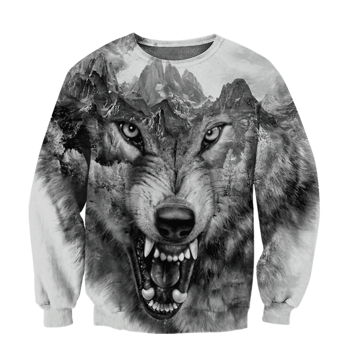 Wolf 3D All Over Printed Shirt Hoodie For Men And Women