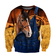 Baby Horse Hoodie T-Shirt Sweatshirt For Men And Women