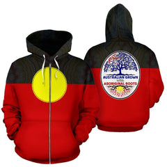 Australia Aboriginal Flag 3D All Over Printed Hoodie hoodie