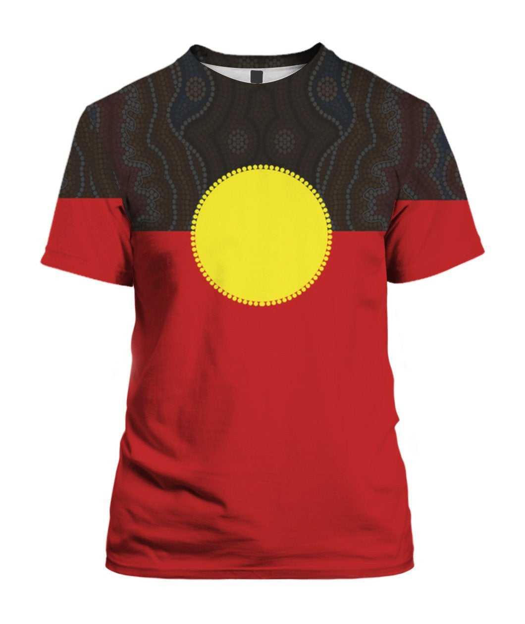 Australia Aboriginal Flag 3D All Over Printed Hoodie hoodie