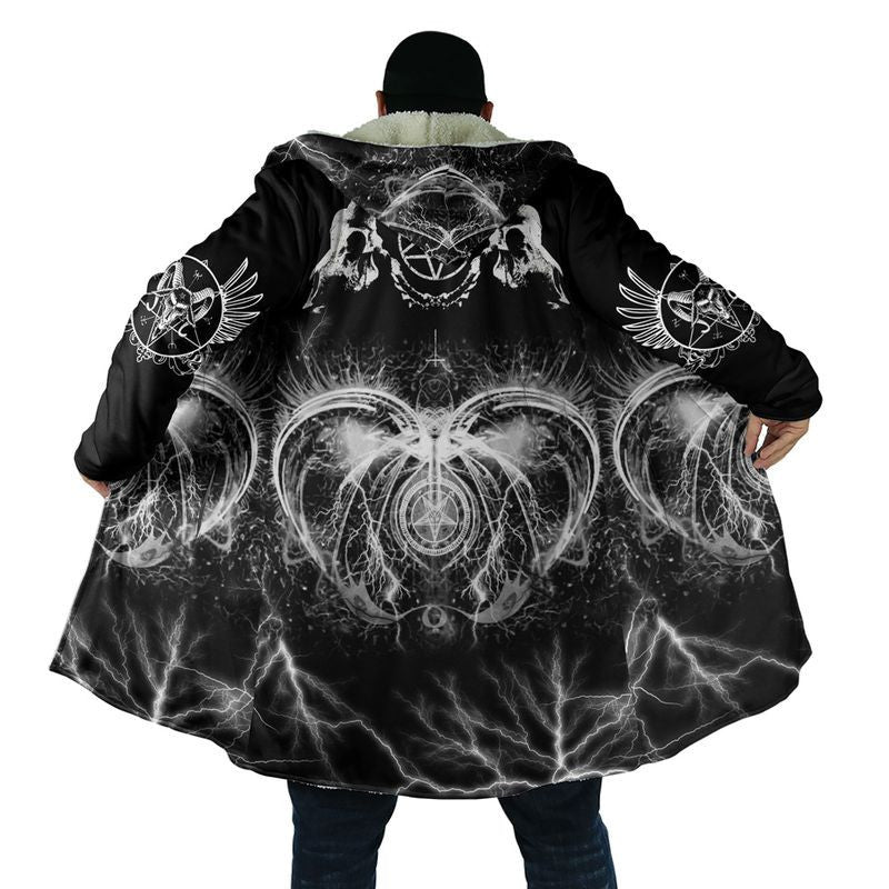 Satanic Tribal 3D All Over Printed Hoodie Shirts For Men And Women