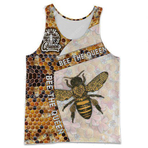 Bee The Queen 3D All Over Printed Shirts For Men And Women Hoodie