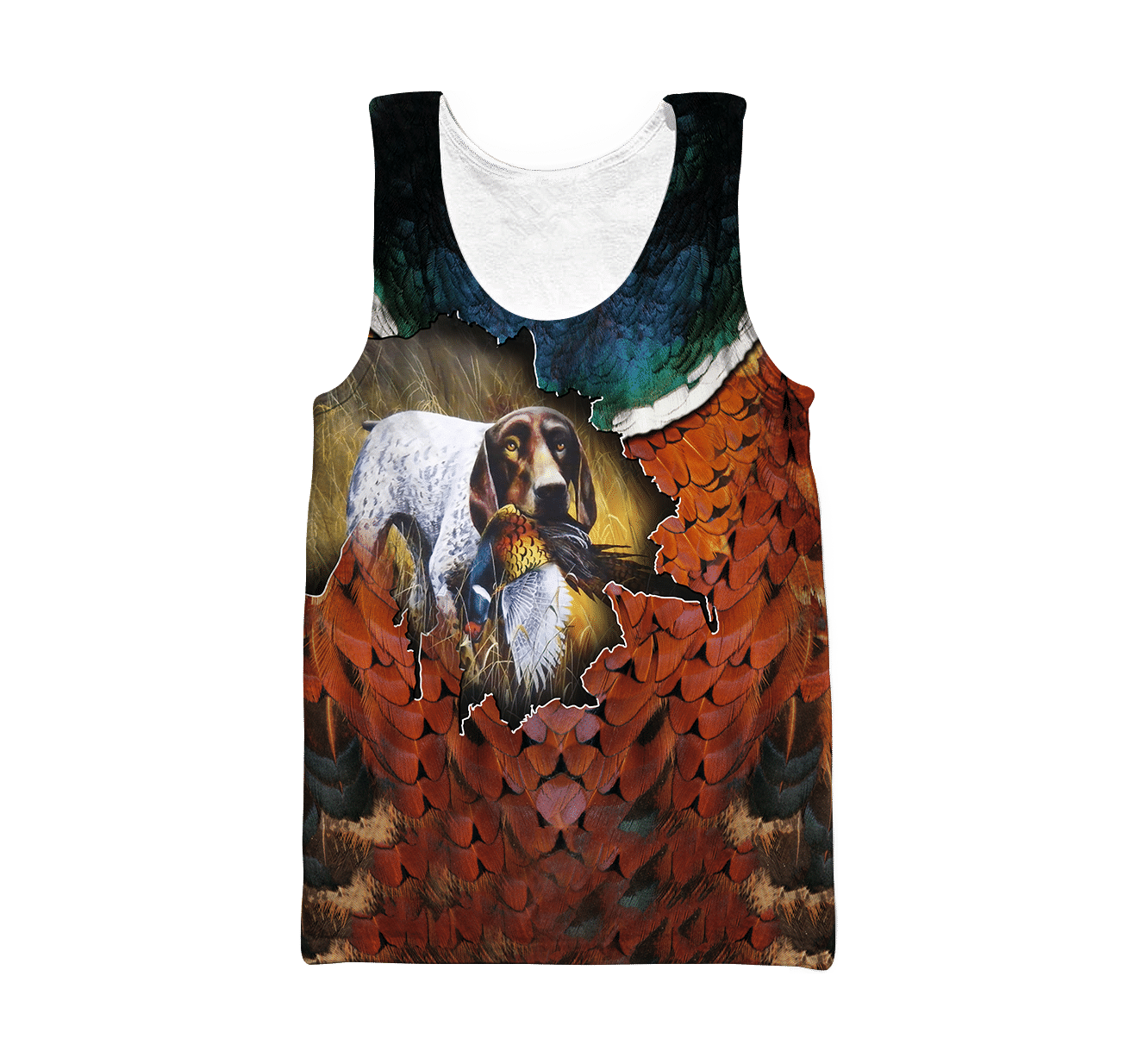 Pheasant Gsp Hunting 3D All Over Printed Shirts For Men And Women Hoodie