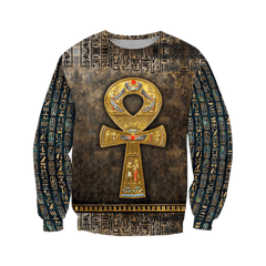 Ancient Egypt Ankh 3D All Over Printed Hoodie For Men And Women