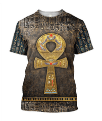 Ancient Egypt Ankh 3D All Over Printed Hoodie For Men And Women