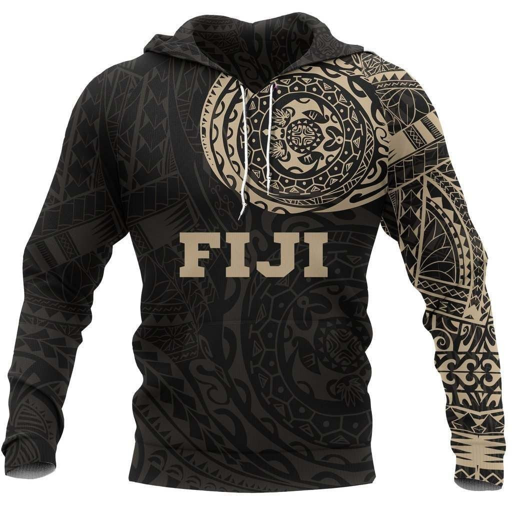 Fiji Polynesian Tattoo Style Hoodie NNK - Amaze Style™-Apparel