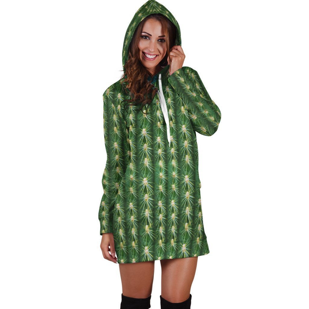 Amazing Cacti Hoodie Dress - Amaze Styleâ„¢