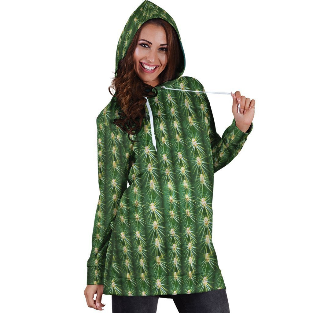 Amazing Cacti Hoodie Dress - Amaze Styleâ„¢