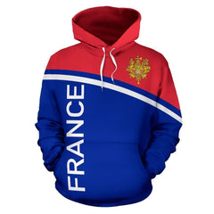 France All Over Hoodie - Curve Version NNK 1301 - Amaze Style™-Apparel