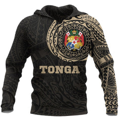 Tonga in My Heart Polynesian Tattoo Style Hoodie NNK 1206 - Amaze Style™